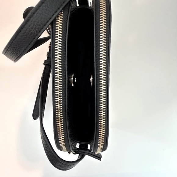 DKNY Black Pebbled Shoulder Bag - Picture 10 of 14